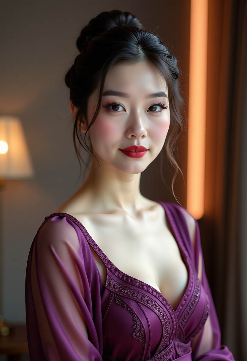 林宅灯火海报